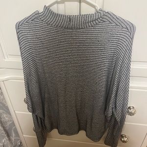 Urban outfitters sweater grey and white striped